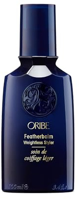 Oribe Featherbalm Weightless Styler - Lightweight Hair Cream Detangles, Smooths & Adds Shine - Blowout Primer, Air Dry Cream & Light Texturizer - For Fine, Thin Hair - 3.4 oz