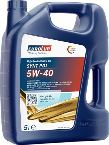 EUROLUB SYNT PDI 5W-40 Motoröl, 5 Liter