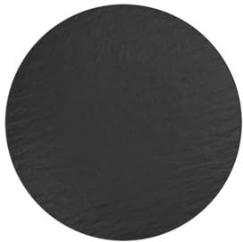 Villeroy & Boch Manufacture Rock Plato para pan Porcelana Premium, Negro (Rock), 16 cm