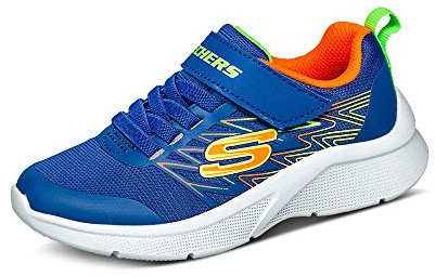 Skechers Garçon Microspec Texlor Basket, Blor, 30 EU