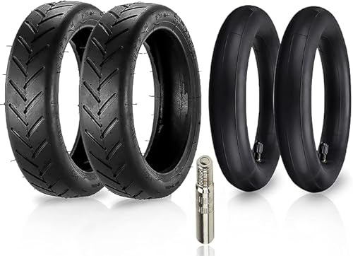 ANSENI Cubierta y Cámaras de Aire 8.5 Pulgadas(8 1/2x2) Neumático 50/75-6.1,Ruedas de Repuesto Compatible con Patinete Eléctrico Xiaomi M365,1S, Essential, Pro2,Xiaomi Lite,Cecotec (Pack Ruedas)