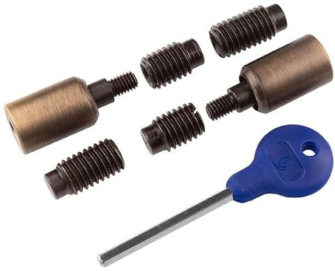 Carlisle Brass WF18 Sash Window Stop Restrictor, Solid Brass, Antique Brass