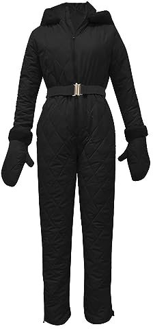 MJGkhiy Tuta Da Neve Donna Curvy Morbida Tute Sci Monopezzo Giacca Da Sci Con Cerniera Salopette Snowboard Sportiva Sci Tuta Completa Casual Antivento Abbigliamento Da Sci Per Attività All'aperto