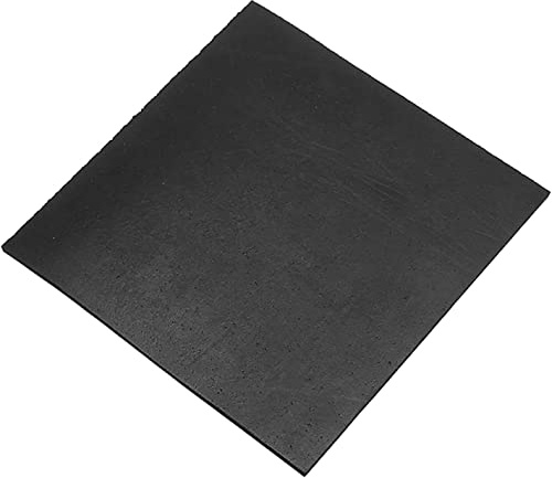VAYEODEYU Piastra laminata fenolica in bachelite, Piastra in resina fenolica bachelite laminata fenolica in bachelite Pannello rigido nero Buon effetto di isolamento termico Compensato(4mm)