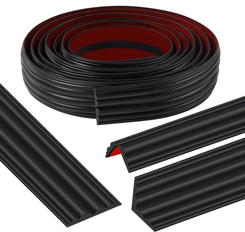 Selbstklebender Kantenschutz Selbstklebend, Eckenschutz Kantenschutz Schützt vor Schnittverletzungen, Tischkantenschutz Geeignet für Tische, Möbel (Schwarz, 200cm*4cm)