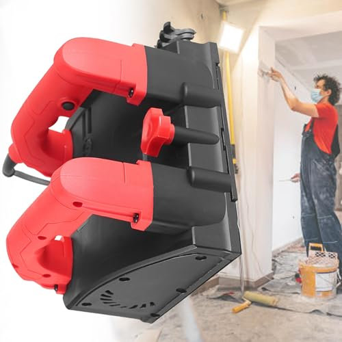 VNATWGOO Automatic Wall Grinder Leveling Machine, Electric Hand Planer, No Dust Wall Stripping Tool for Drywall and Concrete