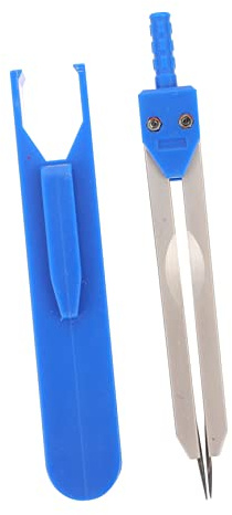 Calibrador de Electrocardiograma Azul de Plástico para Medición
