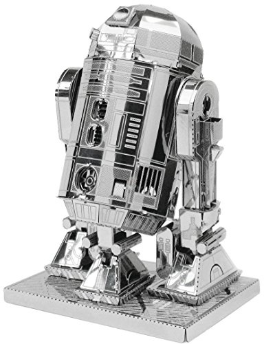 Metal Earth Star Wars R2-D2 Model kit | no Glue Required | Build Level: Moderate | Great Gift for sci-fi Fan Age 14+ | DIY Craft 3D Puzzle Collectible Figurine