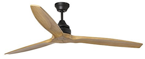 Faro 33718 Ventilateur avec pales en bois sans lumière, teck