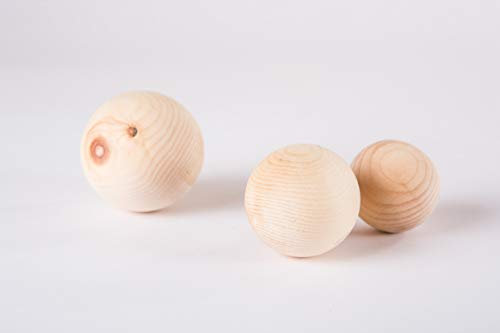 Holz-Leute Zirbenkugel klein - 5 cm