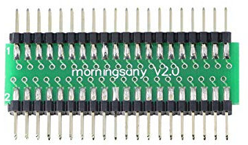 GINTOOYUN Adattatore IDE 40 pin maschio a maschio, 3,5 pollici PC desktop PATA Port Card per hard disk interfaccia IDE da 3,5 pollici