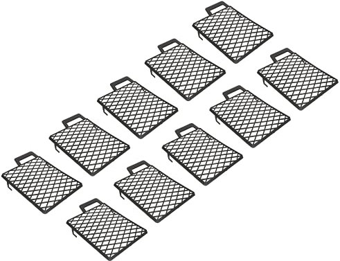 KOTARBAU® 10 x Rejillas de plástico para rodillo de pintura 250 x 200 mm, Rejillas de goteo, Rejillas raspadoras, Rejillas para rascar, Rejillas cubo pintor, Rejilla para cubeta, Rejilla para pintura