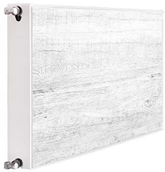DarHaus Magnet Heizkörperverkleidung Heizkörperabdeckung Heizung Schutz, 100x60 Motiv Holz
