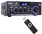 HiFi Verstärker - WOOPKER AK45 Pro Verstärker HiFi Stereo 500 Watt, 2 Kanal Mini Verstärker Audio Receiver mit w/UKW-Radio, USB/SD/AUX/RCA/MIC In,12V 220V Bluetooth Verstärker für Lautsprecher