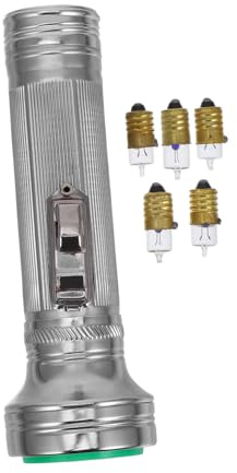 GETAJGHSD Lampe De Poche Rétro Fer Lampe Torche Nostalgique des Années avec Réglages Éclairage pour Camping Et Intérieur