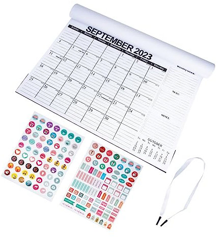 SHOWERORO Monatskalender Wandkalender Hängekalender Terminkalender Agendakalender Monatsplaner Wandkalender