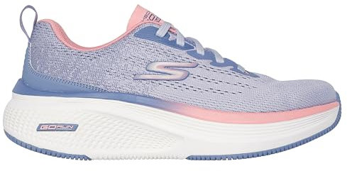 Skechers Go Run Elevate 2.0, Prestazioni Donna, Nero/Rosa, 37 EU