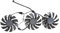MLWSKKING Tarjeta gráfica 82 Mm 4pin Enfriadores Accesorios Reemplazo Accesorios Gráficos Fan Reformir Fan para RX6800 6800XT 6900XT Ordenador
