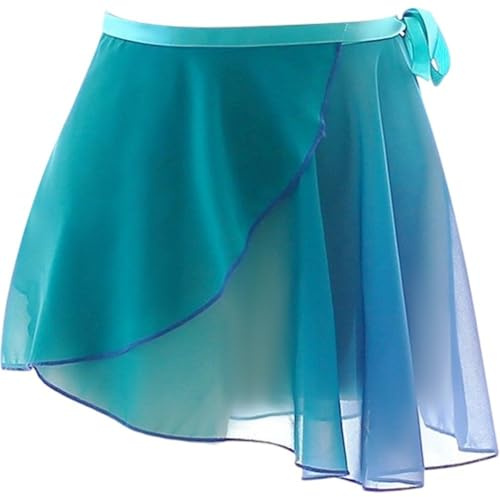 Ymxygz Jupe De Ballet pour Femmes, Jupe De Danse en Mousseline De Soie, Jupes De Ballet De Gymnastique, Jupe en Tulle De Couleur Dégradée, Jupe De Danse pour Filles