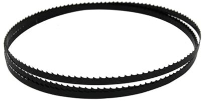 Sega a nastro a nastro, 1 a nastro for legno nera e lama for a nastro da 1511 mm 59-1/2 X 1/4 X 0,35 mm 6 seghe a nastro