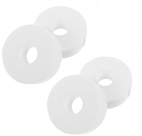 Cinta para Pestañas 5m de Espuma Transpirable, 4 Rollos | Blanco, para Piel del Ojo y Pestañas Inferiores, Uso en Cosmética y Protección Cutánea