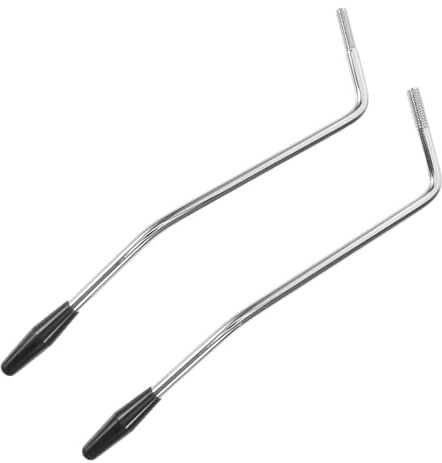 Healifty 2 Piezas Accesorios para Guitarra Eléctrica de Barra de Trémolo Simple Brazo de Trémolo de Metal para Sistema de Reemplazo de Barra de Whammy para Guitarra Eléctrica