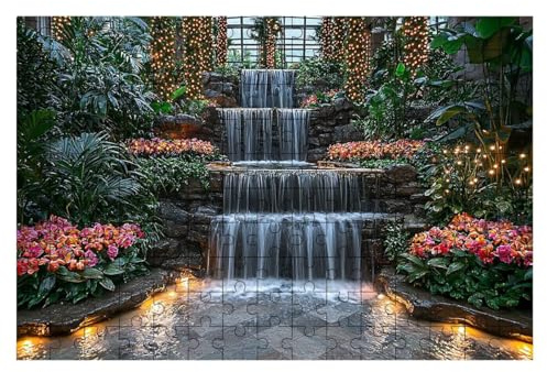 Puzzle 2000 Teile Anlage, Fallen Puzzle 2000 Teile Erwachsene, Puzzel für Die Ganze Familie, Klassische Puzzles Geschicklichkeitsspiel, Holzpuzzle Geschenke für Frauen Geschenke für Männer, Deko -2543