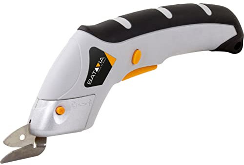 Batavia Elektrische Schere Drahtlos Maxxcut® - 3,6V - Schneidet praktisch alle Materialien, einschließlich Textilien, Leder, Karton, Tapeten und Stoffe - Maxxseries