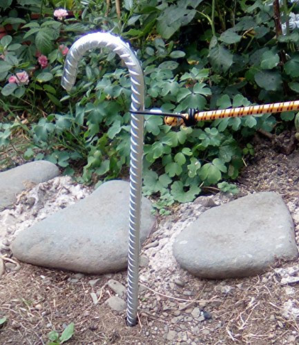 8 x Zeltheringe (Ø:12mm) 38cm lang extrem stabil Bodenanker Erdspieße Bauanker
