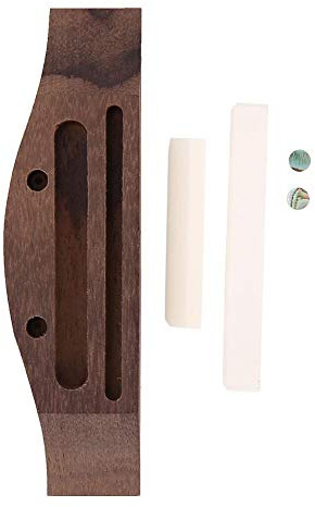 Ukulele Bridge 4mm Shell Upper and Lower Bridges Accessories Parts for Ukulele 4 String Guitar