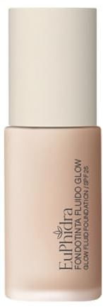 Euphidra Fond de teint Fluido Glow avec protection solaire SPF25 Couleur FG02, 30 ml