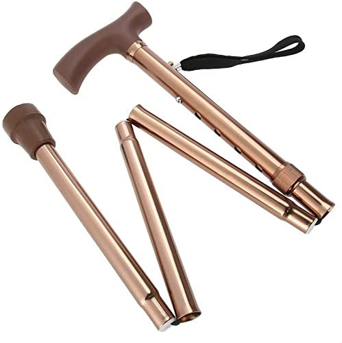 Canes Klappstock - Faltbarer Gehstock für Herren, Damen - Verstellbarer Gehstock - Zusammenklappbar, Zusammenklappbar, Leicht, Verstellbarer, Tragbarer Hand-Gehstock - Ausgleichende Mobilitä