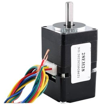 Schrittmotor Nema11 Schrittmotor 0,08 Nm 1,0 A 28EH28 Closed-Loop-Motorgravur 2-Phasen-Closed-Loop-Schrittmotor (Size : 28EH28 X5PCS)