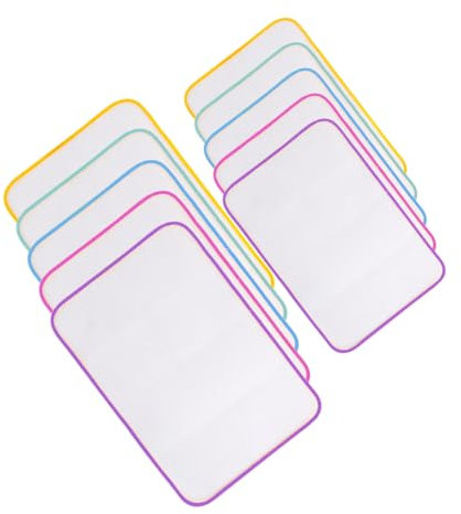 IMIKEYA 10pcs Heat Resistant Ironing Mat Mesh Felt Pads Anti-scald Ironing Pad for Home Use Quilting and Random Colors Sizes 35x50cm 40x60cm