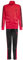 adidas Unisex - Bambini ESSENTIALS CLIMACOOL STRIPES TRACKSUIT, pure ruby/black, 11-12 Years