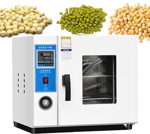 pealiritansemen Forno Elettrico per Essiccazione A Temperatura Costante, Essiccatore Industriale Compatto da Banco Digitale con Display A LED, Adatto per Luoghi Industriali, Medici E Commerciali