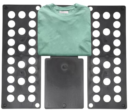 Plieur De Vetement, Machine A Plier Le Linge, Planche À Plier Les T-Shirts pour Adultes, 18,9 * 15,7 Pouces, Planche À Plier Lazy Man, pour Adultes, NTS