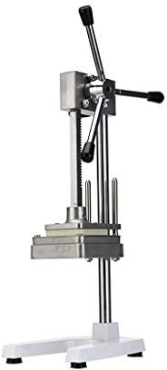 QUSYZD Coupe-Frites Vertical, Coupe-Frites Manuel, Coupe-légumes/Coupe-Frites Commercial, Outil de Cuisine, Machine à Frites, 1,4 cm,
