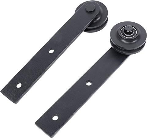 2 Stücke Schiebetür Roller Pulley Rad Scheune Tür Hardware Zubehör