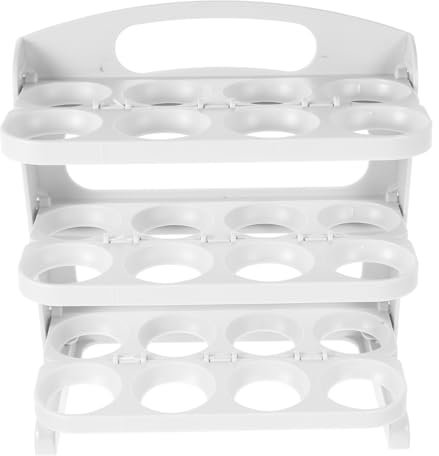 KOMBIUDA Huevera Plegable Para Refrigerador Bandeja De Huevos Para Puertas Laterales