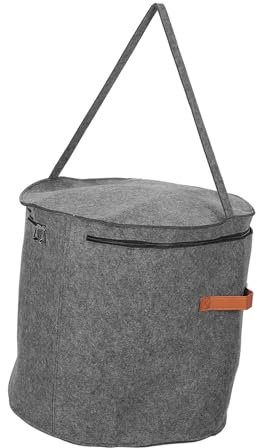 TIDTALEO Runder Hutaufbewahrungsbox Mit Deckel Tragbare Aufbewahrungslösung Für Hüte Baseballmützen Und Strandhüte Robustes Design Mit Klarem Fenster Für Reisen Und Platzsparend