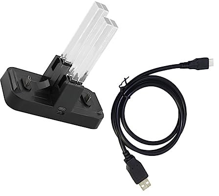 DOITOOL Game Controller Ladedock Für Switch Pro Slots Ladegerät Mit LED Anzeige Für Schnelles Aufladen Desktop Ladegerät Für Gamepads Kompatibel Mit Switch