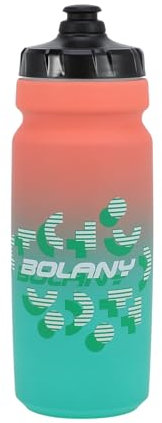 BULLSPANN Wasserflasche 750ml Wasserdichte Fahrradflasche Sportflasche Für Fitness Fahrrad Yoga Camping Orange Grün