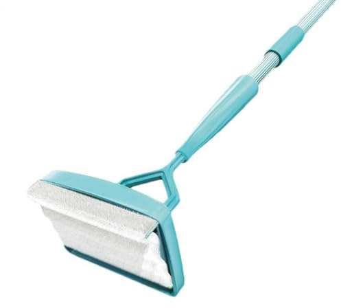 Baseboard Cleaner Tool With Handle, Wall Cleaner Mop With Long Handle, 360 Rotatable Adjustable Cleaning Mop, Extendable Wall Cleaning For Baseboards, Ceiling, Floor, Window, Bathroom, Kitchen