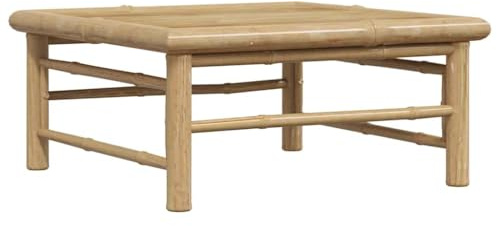 XINCXIN Gartentisch, Garden Furniture terassenmöbel außen gartensessel korbsessel Outdoor Geeignet für patios Garden Balconies Yard 65x65x30 cm Bambus