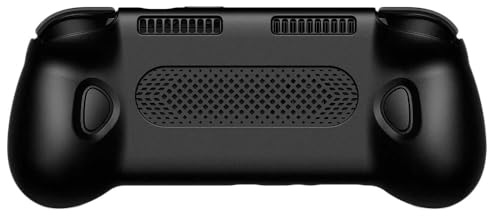 Grip Case for Ayn Odin 3, Grip Handle Ergonomic Protective Cover Anti-Fall Shockproof Shell Protector Stand Holder for Odin3 Handheld Console Accessories (Black)