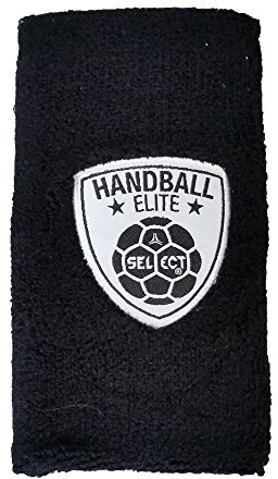 Select Schweißband (Paar) lang (14cm) Handball Elite - schwarz