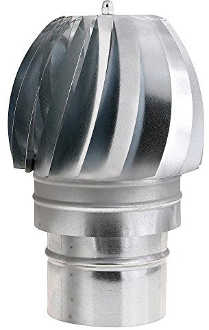 Wolfpack 22011130 Sombrero Extractor Galvanizado para Estufa 120mm