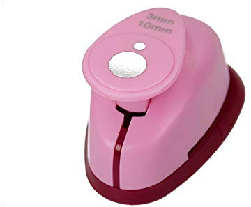 Sescha Motivlocher/Papierstanzer Kreise von EFCO - Größe S 3mm & 10mm Durchmesser