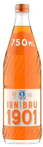 IRN-BRU 1901, A Very Special Vintage Recipe, No Caffeine, Full Sugar, Taste The First Ever IRN-BRU Recipe - 1 x 750ml Glass Bottle